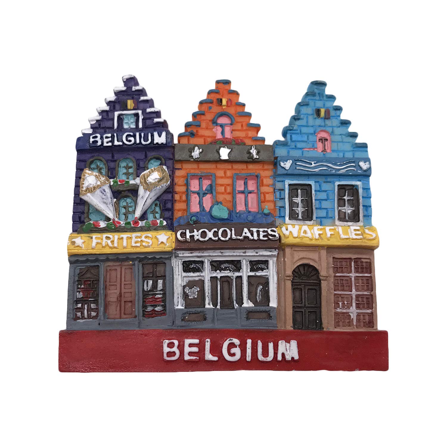 Wedarego Belgium 3D Refrigerator Magnet Tourist Souvenirs Resin Magnetic Stickers Fridge Magnet Home & Kitchen Decoration From China