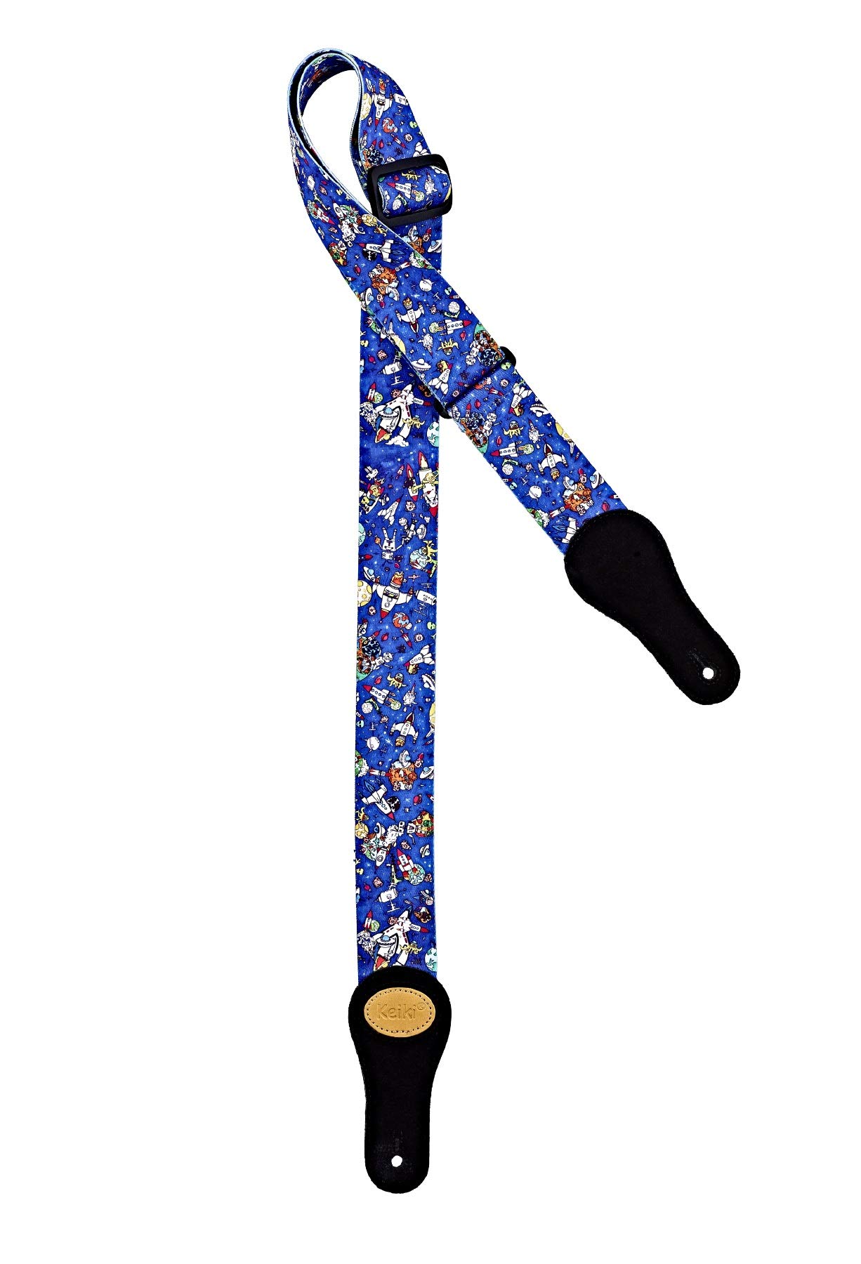 ORTEGA Nylon Guitar Strap with Suede - 50mm Spaceman (KNS-SP)