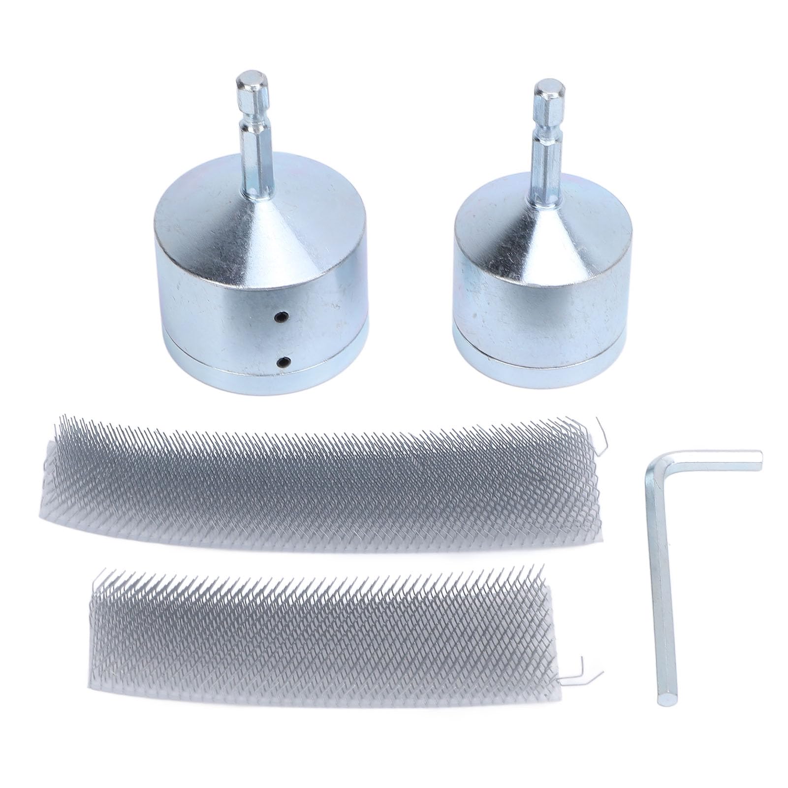 Conjunto de limpiador de tuberías de cobre eficiente potente cepillo de perforación de limpieza para fabricación automotriz de 2 piezas