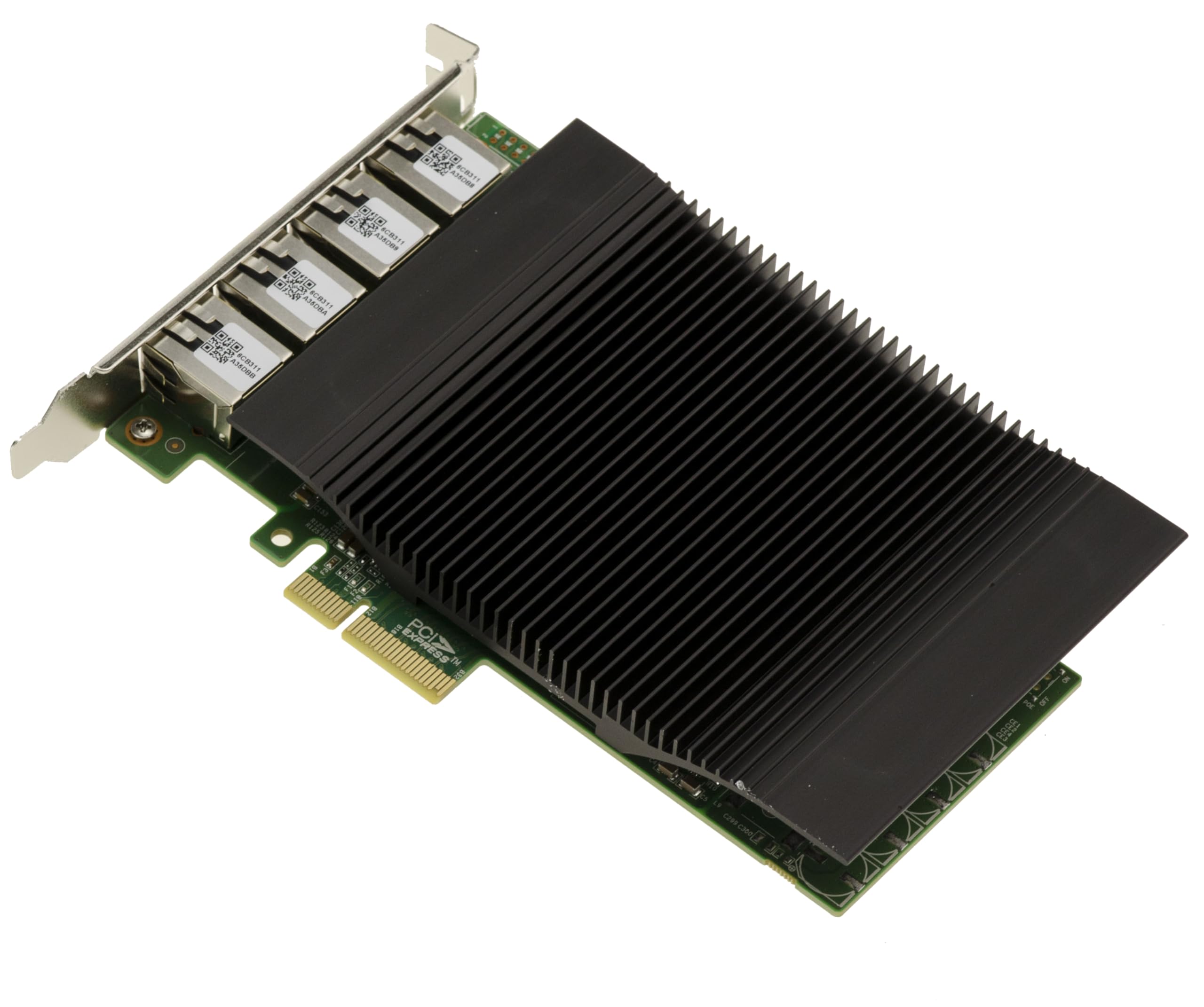 KALEA-INFORMATIQUE Tarjeta controladora de Red PCIe x4 con 4 Puertos Ethernet RJ45 de 2,5 Gigabit con chipset Intel I226 Gama Industrial Compatible con 10, 100, 1000, 1G y 2,5G | Tarjeta de red PCIe x4 con cuatro puertos RJ45 de 2,5 Gigabit Ethernet con c