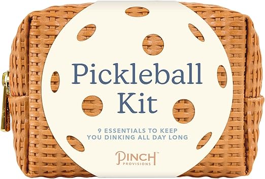 Pinch Provisions Pickleball Kit, 9 Must-Have Emergency Essentials for Pickleball, Includes Ball Retriever & Cooling Bands, Perfect for Pickleball Players, Father's Day, Mother's Day or Gym Bags