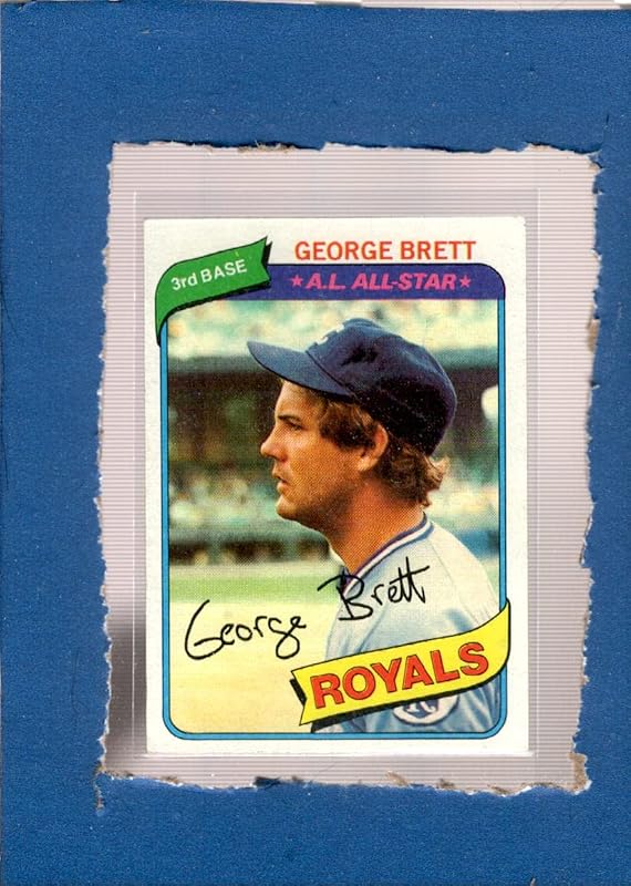 1980 Topps #450 George Brett NM Near Mint Kansas City Royals Baseball