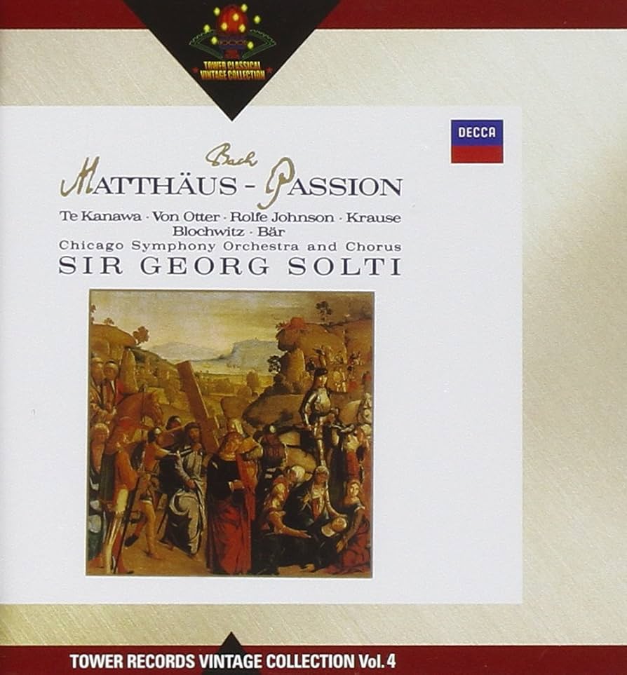 Amazon.co.jp: バッハ:マタイ受難曲: ミュージック