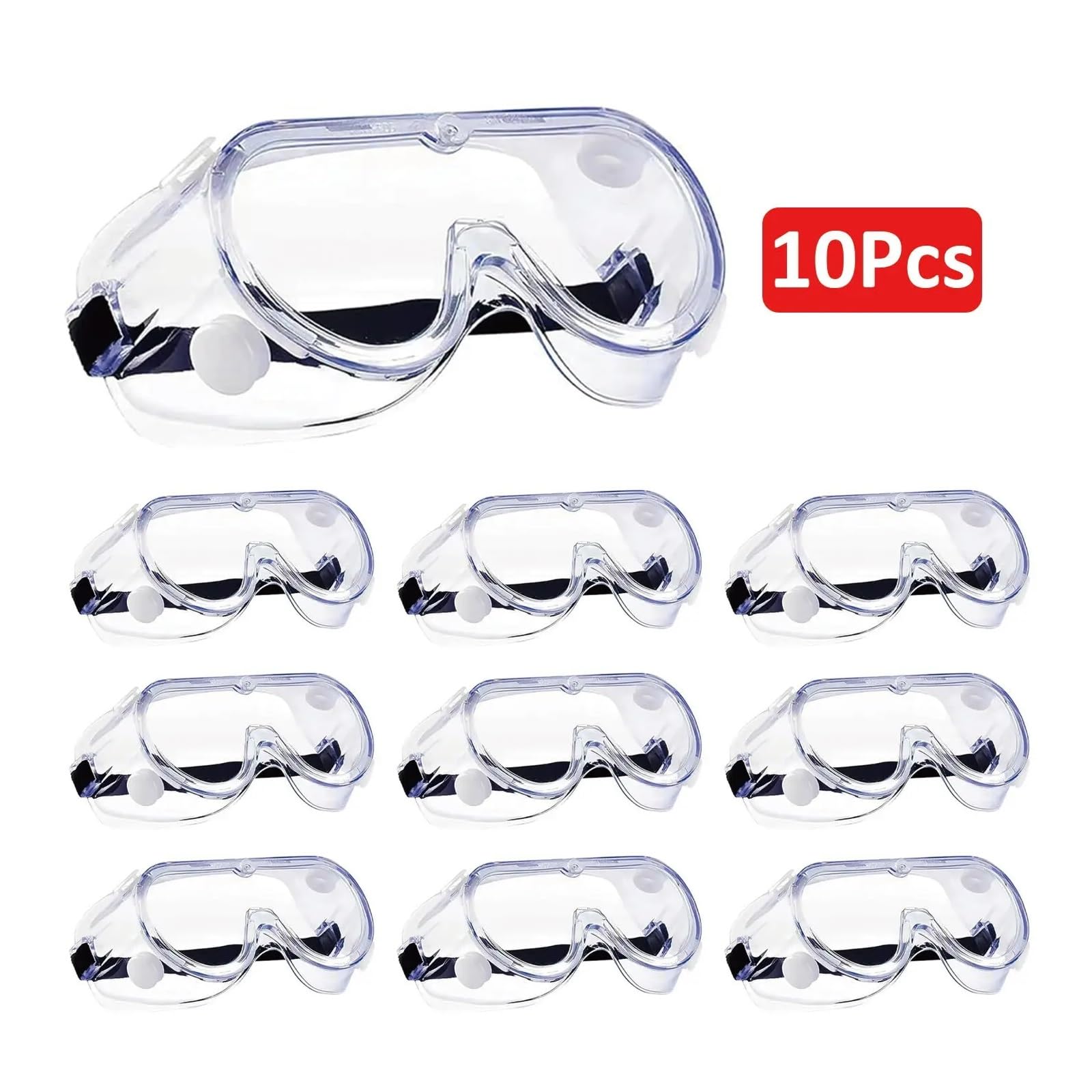 Okulary ochronne przeciwmgielne na okulary wentylowane ochronne przezroczyste soczewki ochrona oczu miękkie lekkie okulary laboratoryjne chemiczne