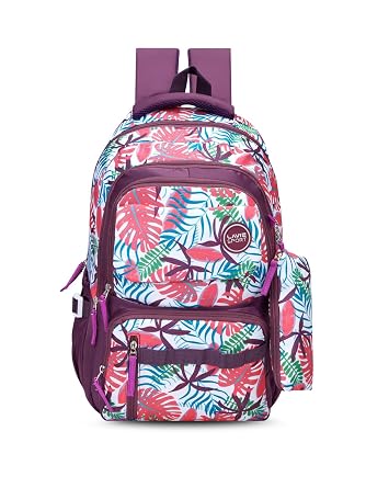 Lavie Sport Rainforest Laptop Backpack | 36 Liters | Fits Upto 16 Inch | Laptop Compatiable | Rain Cover
