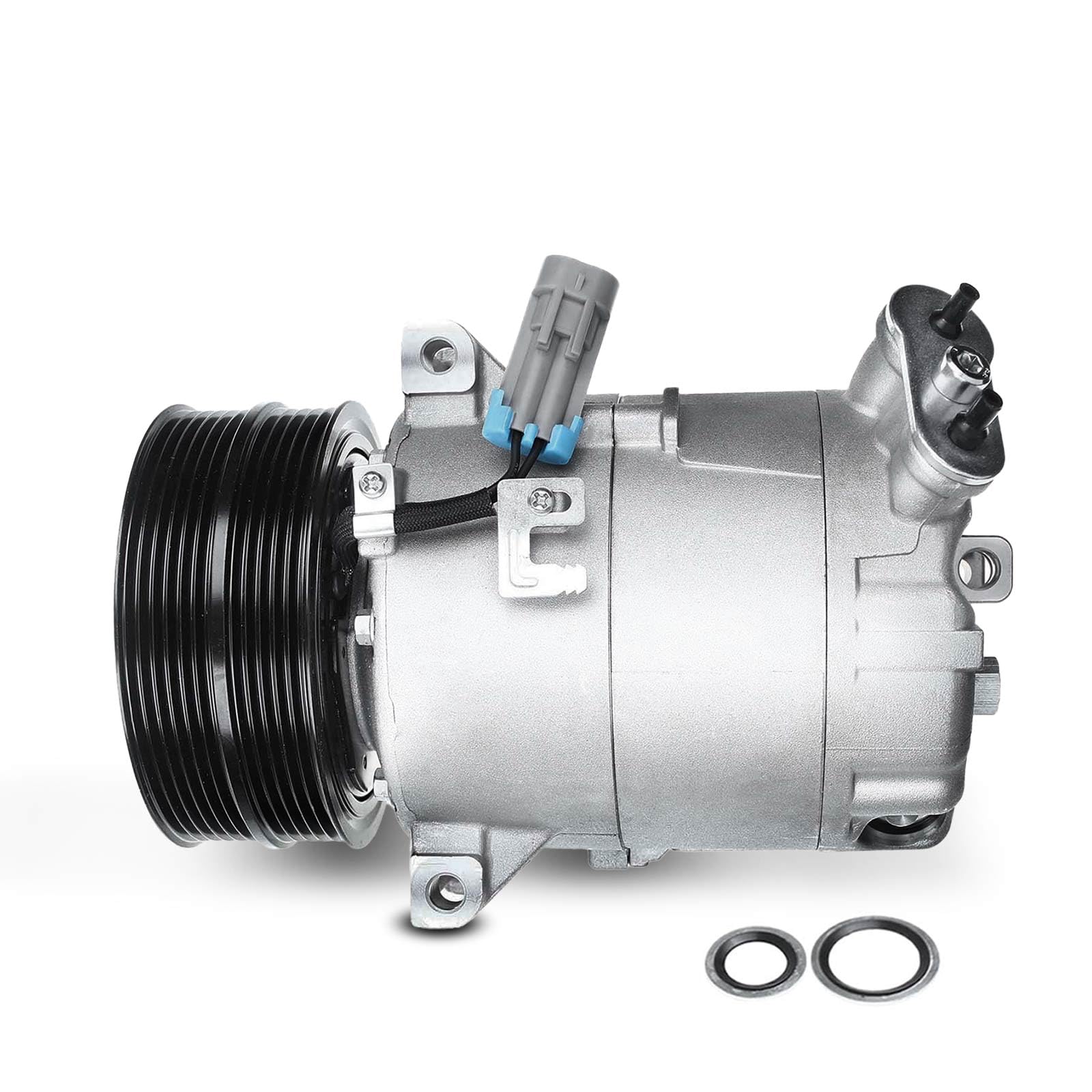 Frankberg Compressore per aria condizionata con frizione, diesel, 60693332 | Compatibile con: Ragno 939, Brera 939, 159.939, 159 Sportwagon 939