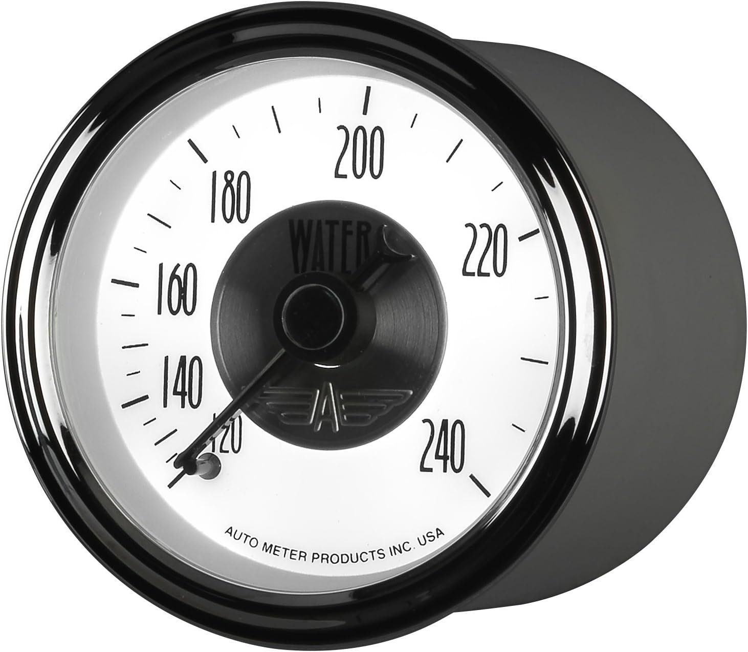 Auto Meter 2031 Prestige Pearl 2-1/16" Mechanical Water Temperature Gauge (120-240 Degree F, 52.4mm)