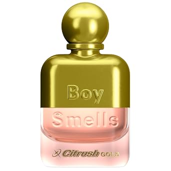 Boy Smells Citrush Gold Eau de Parfum | Pomelo, Gold Amber & Black Pepper | Long-Lasting Citrus, Woody Perfume For All Genders