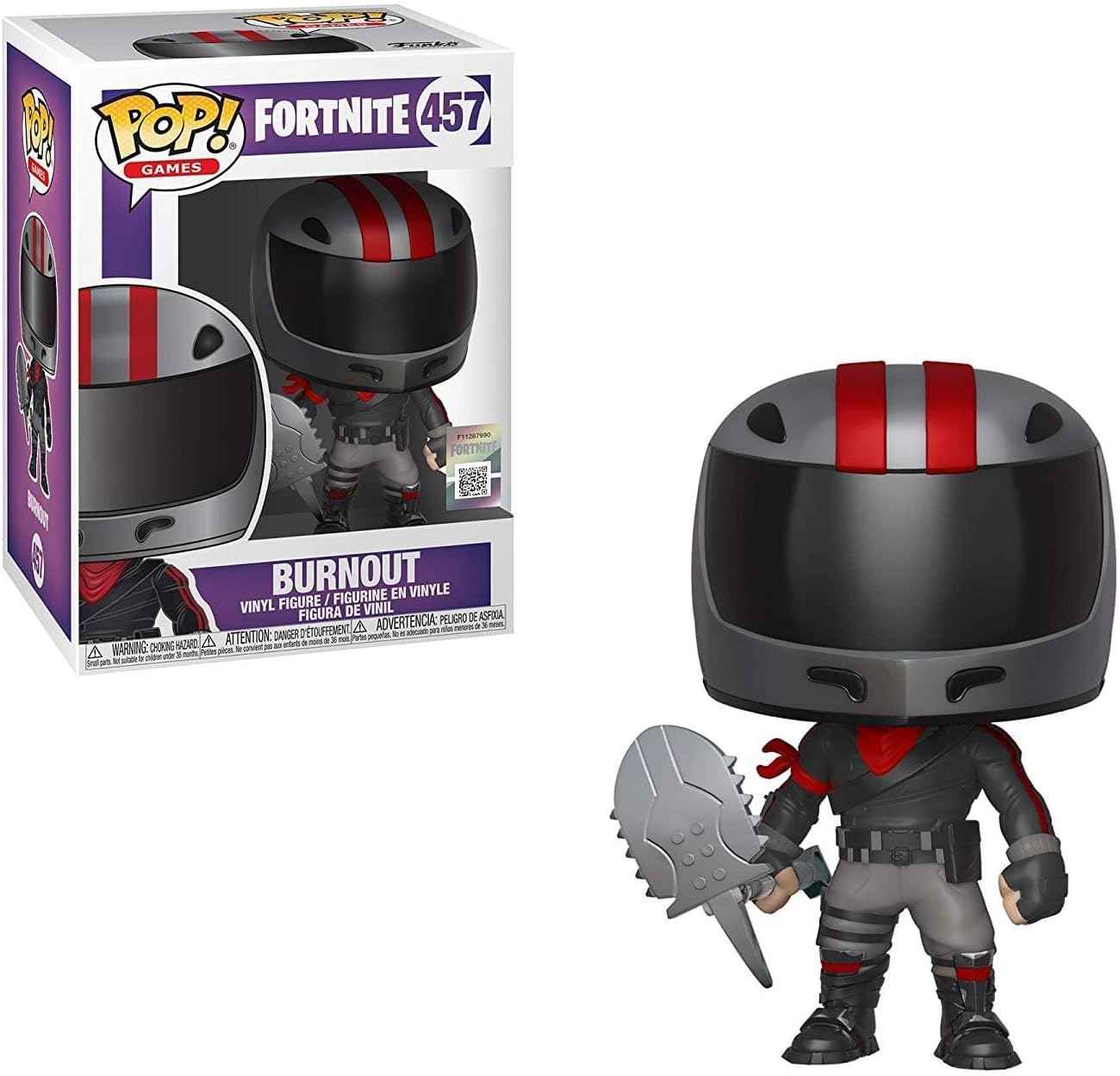 Funko Pop! Games: Fortnite - Burnout, Multicolor