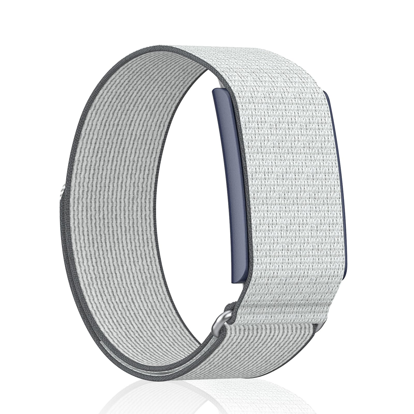 22 mm Nylon Strap Compatible with Amazfit Helio Strap, Adjustable Loop Type Replacement Watch Bracelet for Smart Band.(No Host)