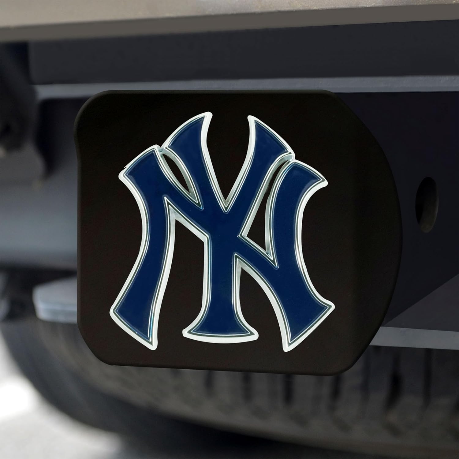 FANMATS 26662 New York Yankees Color Hitch Cover - Black