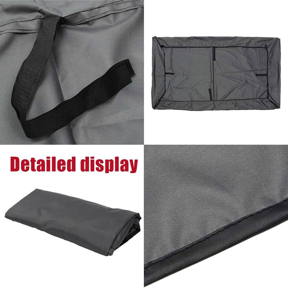 Toit De Rechange De Balançoire 191x120cm 213x122cm 164x114cm Auvent Imperméable De Rechange pour Balancelle 2 3 Places Universelle(Red,83x48x9in(213x122x23cm))
