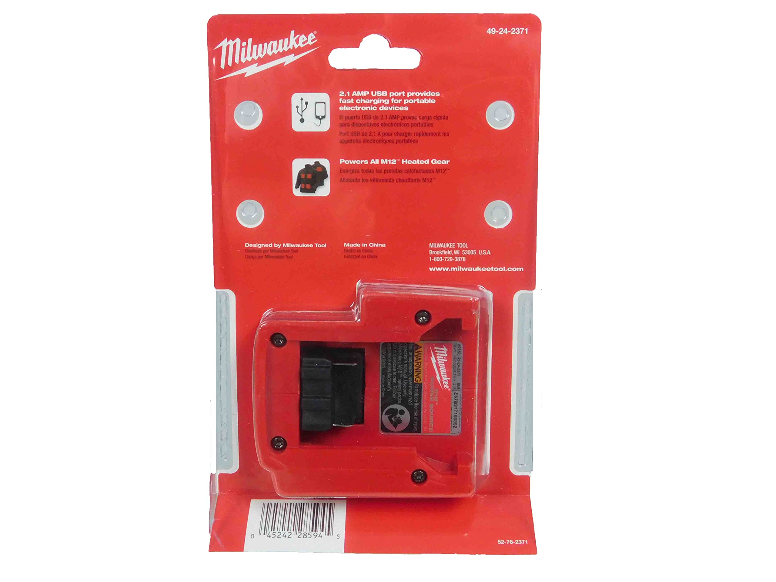 Amazon.com: Milwaukee 49-24-2371 Battery Power Source - USB 