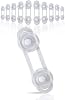 Ideal Baby 10Pcs Multi-Purpose Cabinet Drawer Furniture Lock Kids Baby Safety Strap Double Sided Tape Easy Assembly