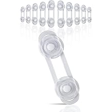 Ideal Baby 10Pcs Multi-Purpose Cabinet Drawer Furniture Lock Kids Baby Safety Strap Double Sided Tape Easy Assembly