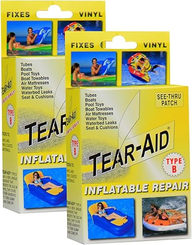 Kit de reparación de inflables de vinilo Tear-Aid Repair de tipo B