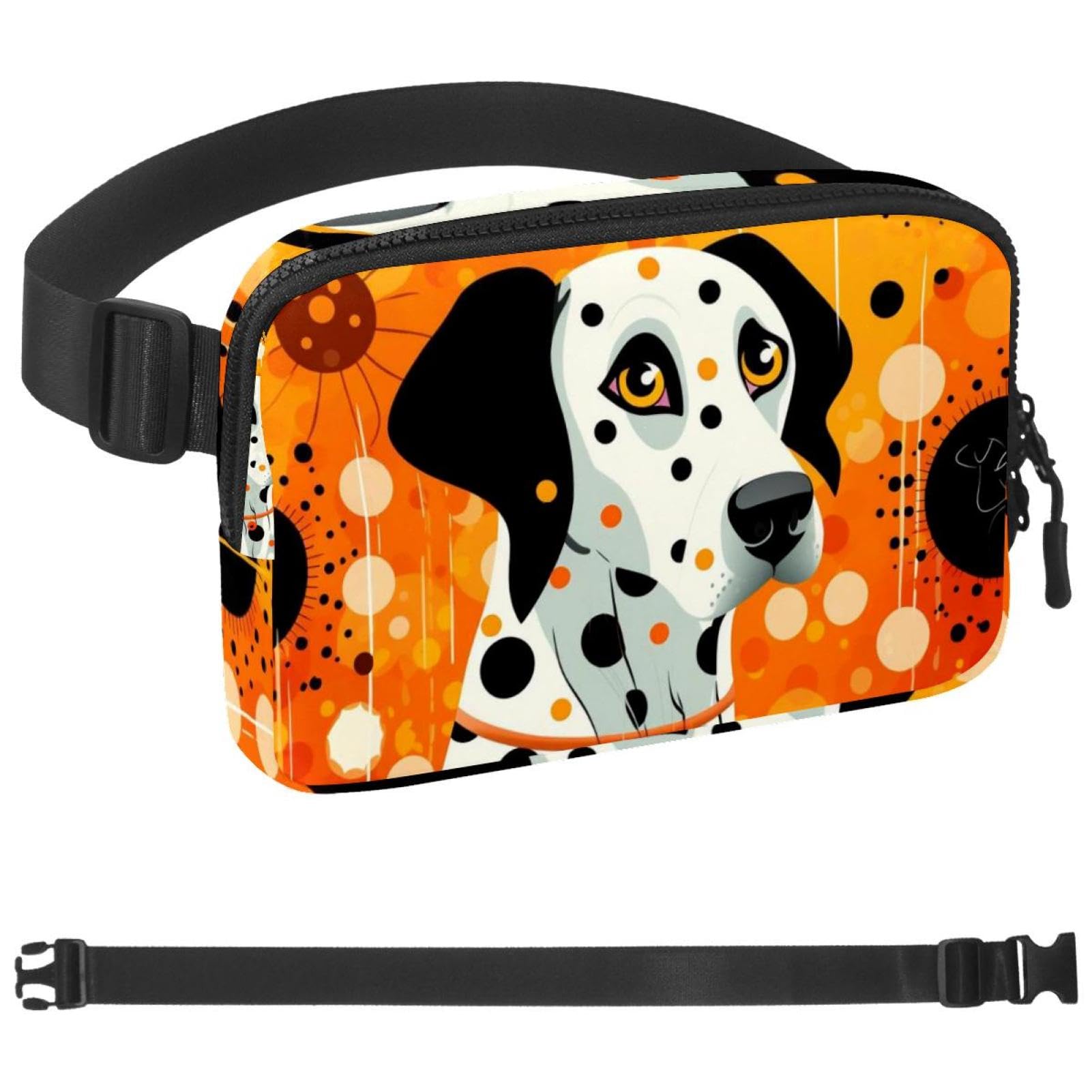 Riñonera para correr Spotted Dog con correa ajustable multicolor 7