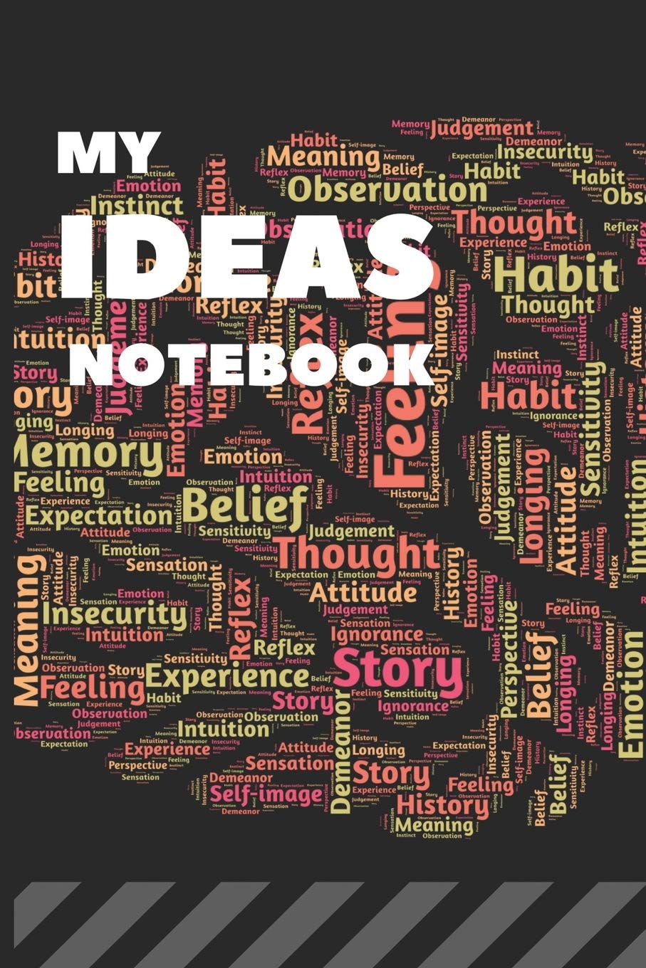My ideas notebook: Lined Notebook | Journal , 110 Pages, 6x9, Soft Cover, Matte Finish