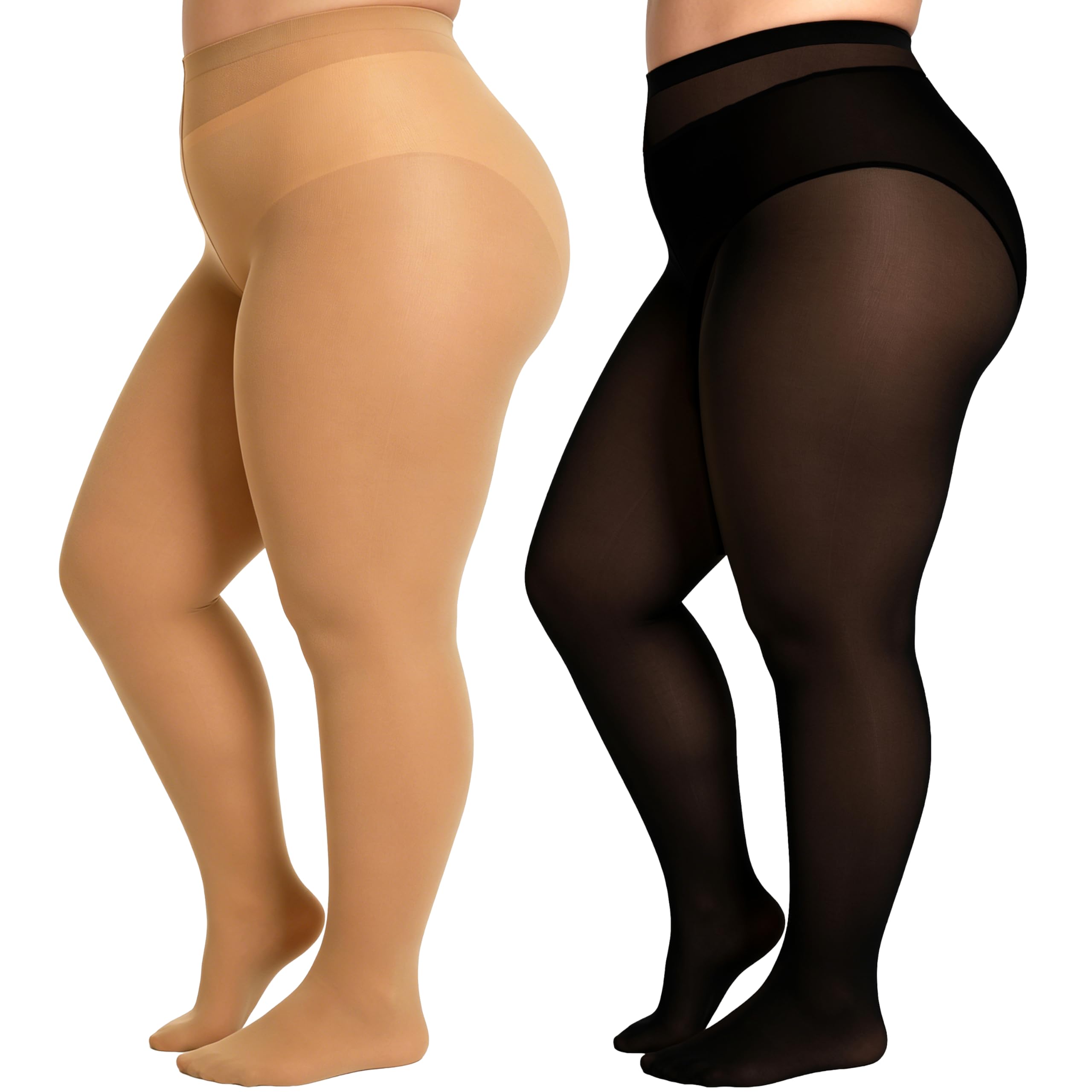 HeyUU Plus Size Tights 80D