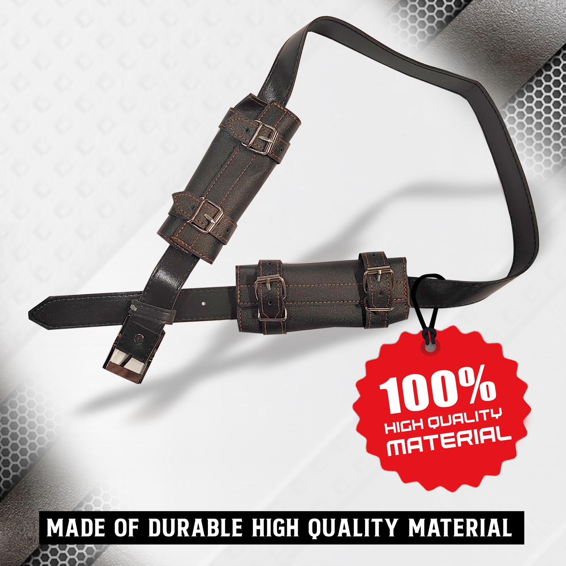 EIR Porta Katana,Portaspada con Cintura da 105 cm,Sacchetto della Spada,Cintura Robusta per un Comodo Trasporto,Eroe Cosplay Anime Costume,Perfetto per Cosplay e Appassionati di Samurai