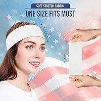 Vista 33 de Styla Hair - 10 diademas de yoga (algodón elástico, multifunción)