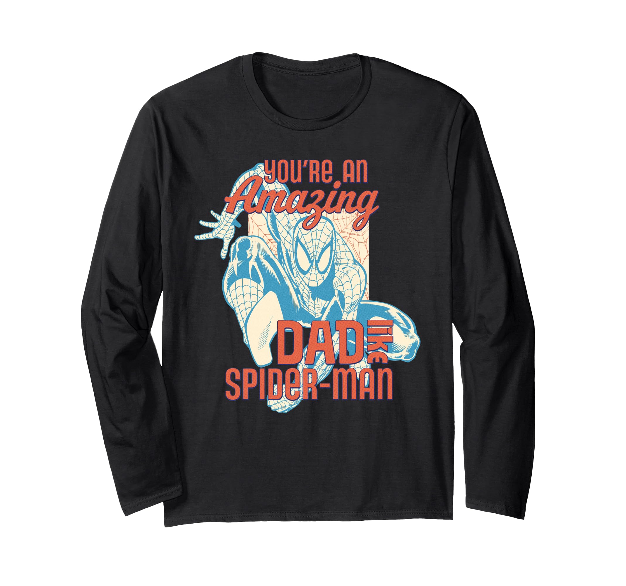 an Amazing Dad Like Spider-Man Long Sleeve T-Shirt