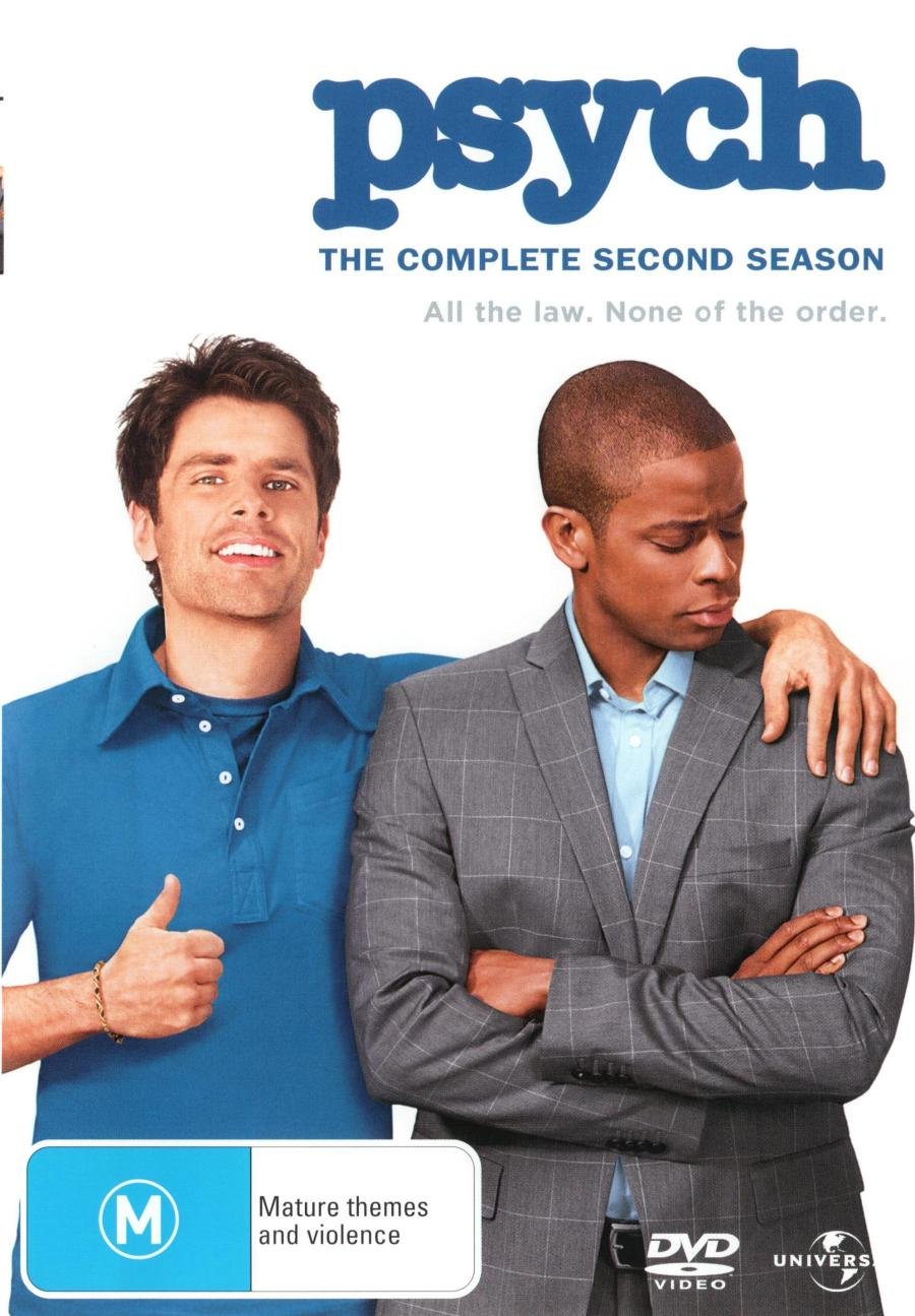 Psych Season 2 4 Discs NONUSA Format PAL Region 4