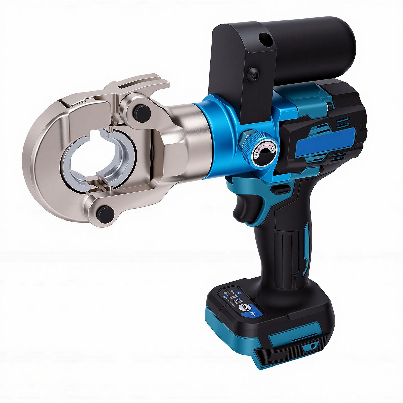 Matybobe Pince à Sertir Hydraulique électrique sans Fil pour Cuivre,