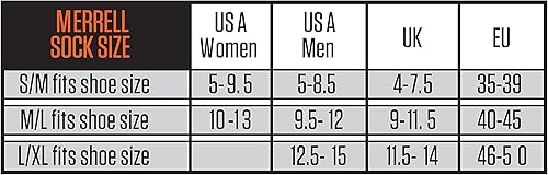 Miniatura 2 de Merrell Calcetines de compresión graduados para hombre y mujer OTC con tecnología CoolMax y ThermoLite