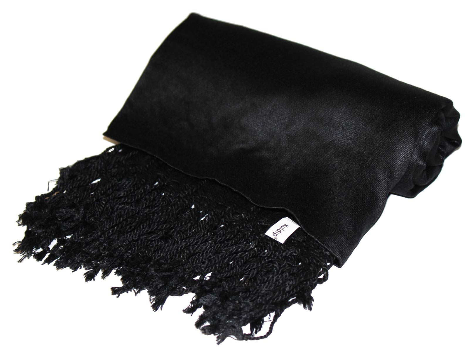 Kuldip Satin Plain Pashmina Shawl Wrap Scarf.