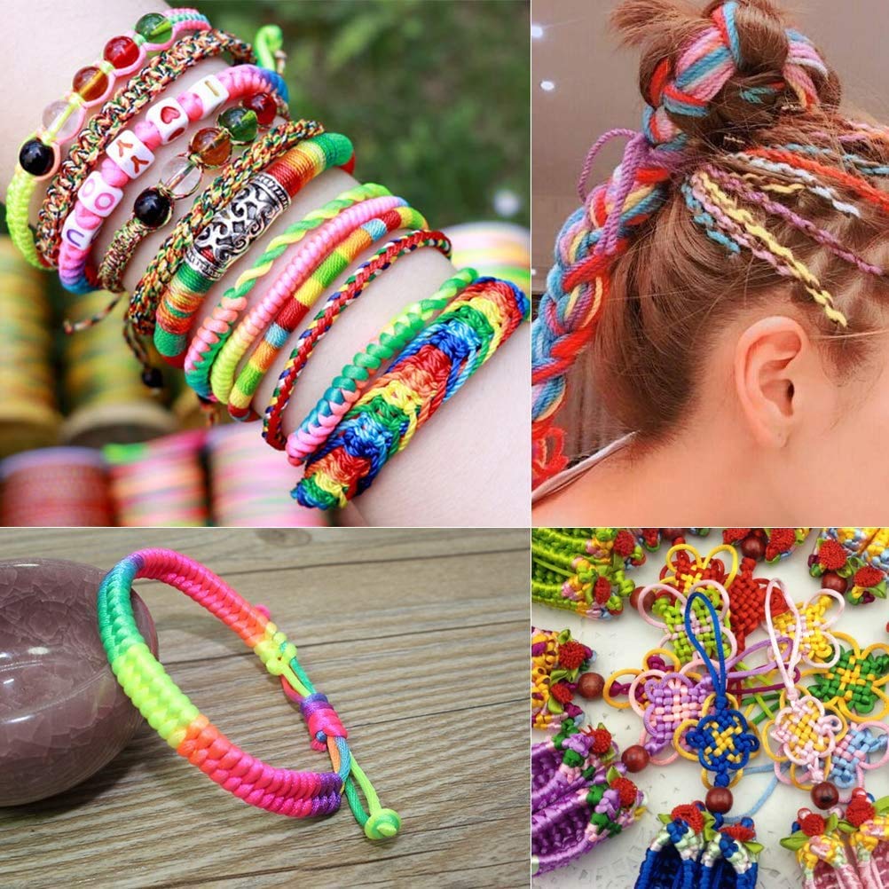 12 Bracciali Arcobaleno Dell'Amicizia, In Morbida Ceramica, Impermeabili, Con Perline A Forma Di Cuore, Elastico, Per Bambine E Ragazze, Ideali Per Spiaggia E Feste, Multicolore, Lunghi 9,5 Cm