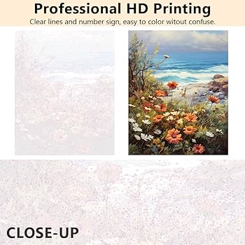 TISHIRON Paint By Numbers For Adults, Japan Landscape Painting By