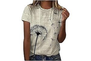 Stylish Tops for Women: Striking Graphic Tees and Dressy Casual Wear