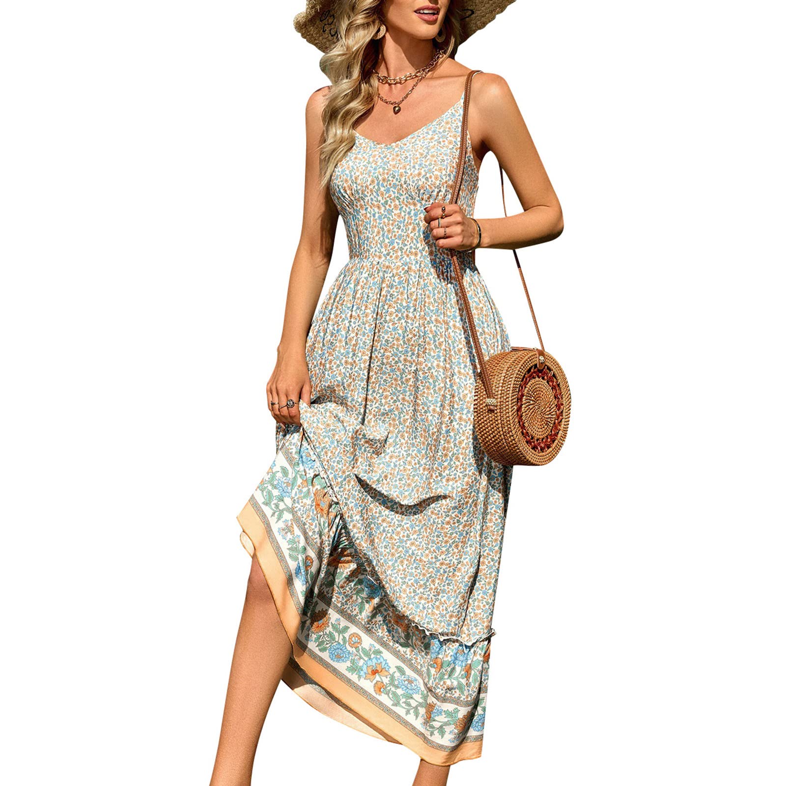 ärmelloses sommerkleid damen Clearance