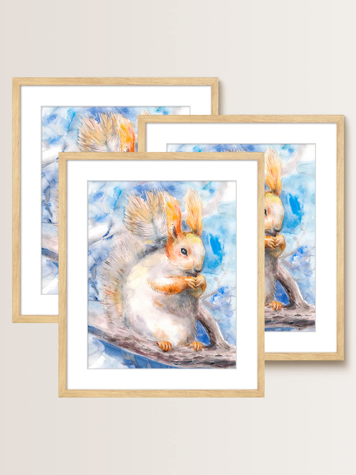 Amazon.com - euwazram Rustic Oak 20x24 Frame - Set of 3, 20 x 24