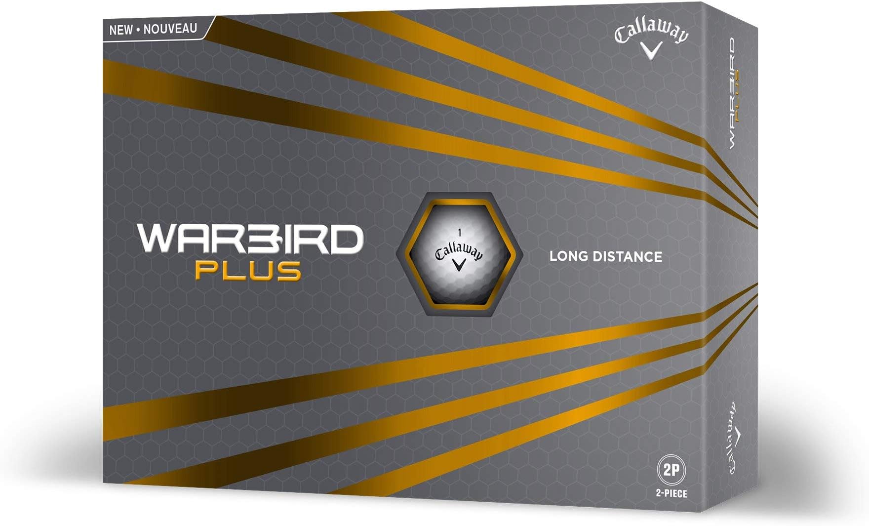 Callaway Warbird Plus Golf Balls 2016, White (12-pack)