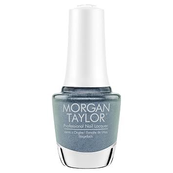 Morgan Taylor Floral Wonderland Collection Lacquer Nail Polish Blue Moon Bloom, 15mL