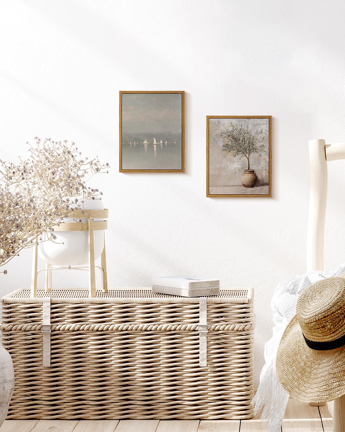 Vintage Olive Tree Wall Art - Farmhouse Decor -3