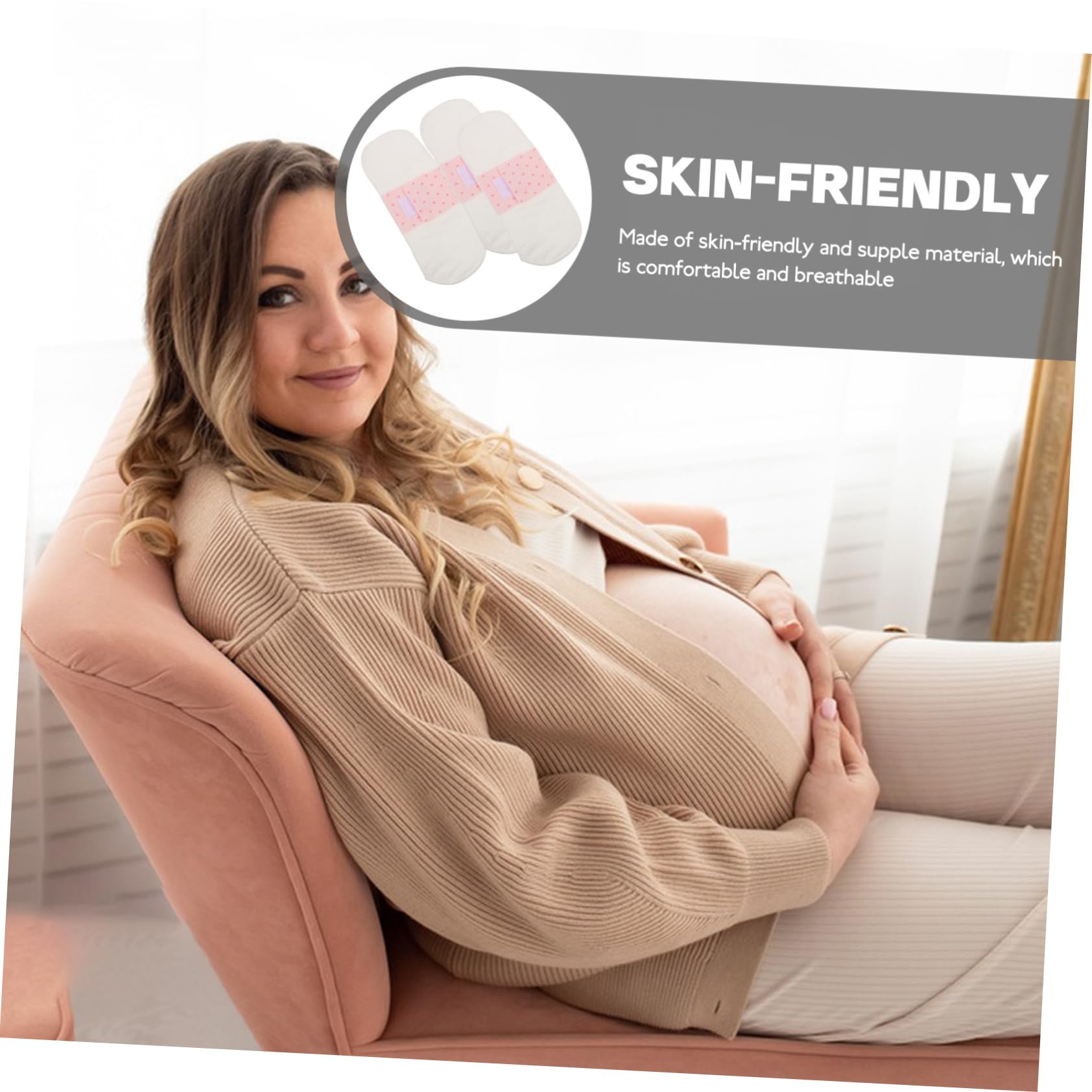 Didiseaon 15 Uds Forro De Servilleta Sanitaria Almohadillas Menstruales Reutilizables Almohadillas Femeninas Portátiles Servilleta Sanitaria Lavable Menstruales De Tela