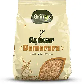 Açúcar Demerara Dourado Grings 500g