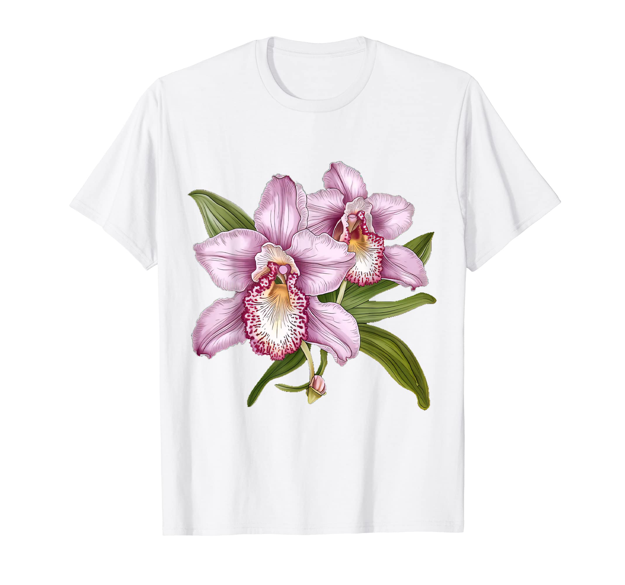 Cattleya Orchid Flower Orchids Lover T-Shirt
