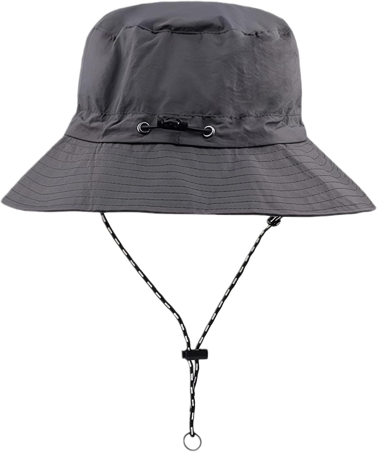 Water-Resistant Sun UPF 50+ Bucket Hat Protection Packable Brimmed Boonie for Women Men Summer Lightweight Hiking Outdoor Cap