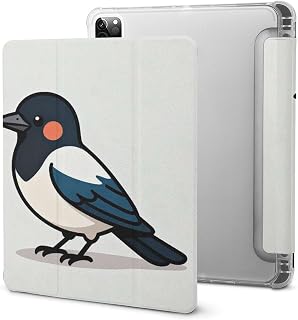Tablet Case Compatible 10.2in 10.9in 11in Sparrow Painting Auto Sleep Wake Cover Smart Cover with Pencil Holder