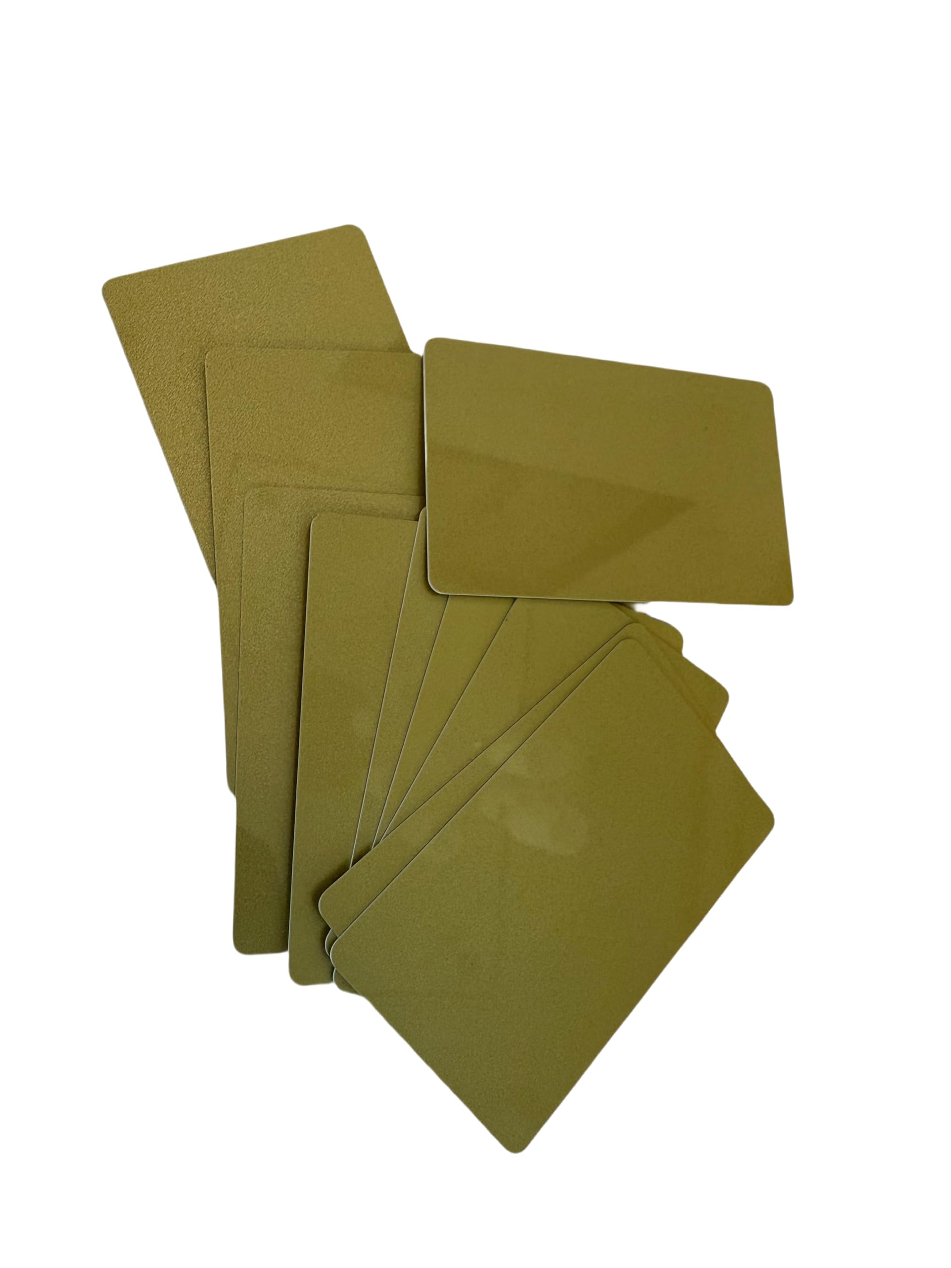 YARONGTECH 13.56MHz M1 Card 1K S50 Card for Access Control Plastic Hotel Keys and Membership (Pack of 10) (Golden)