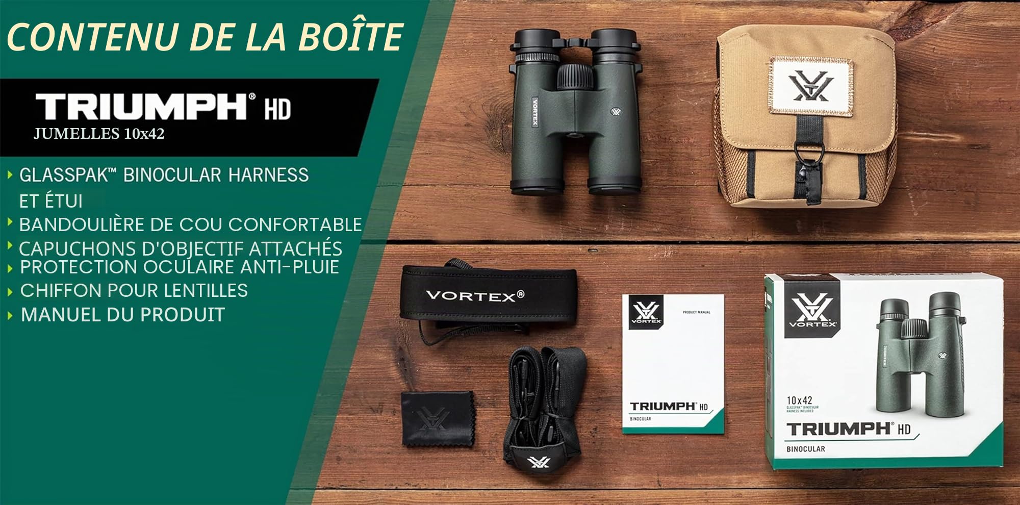 Vortex Optics Triumph HD Jumelles 10x42