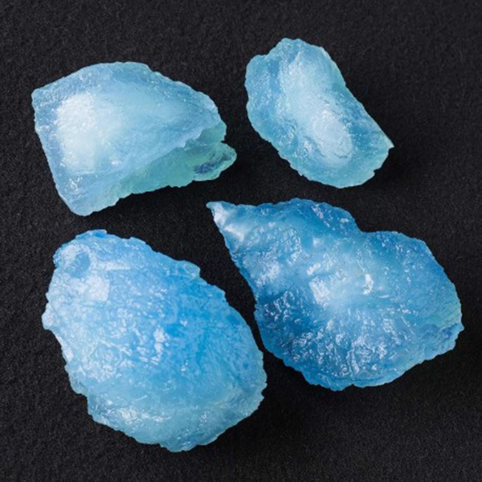 Grandi pietre di cristalli grezzi di acquamarina naturale per meditazione | Chakra, Reiki, griglia di cristallo, lavoro energetico, avvolgimento di fili, burattatura e decorazioni spirituali casa