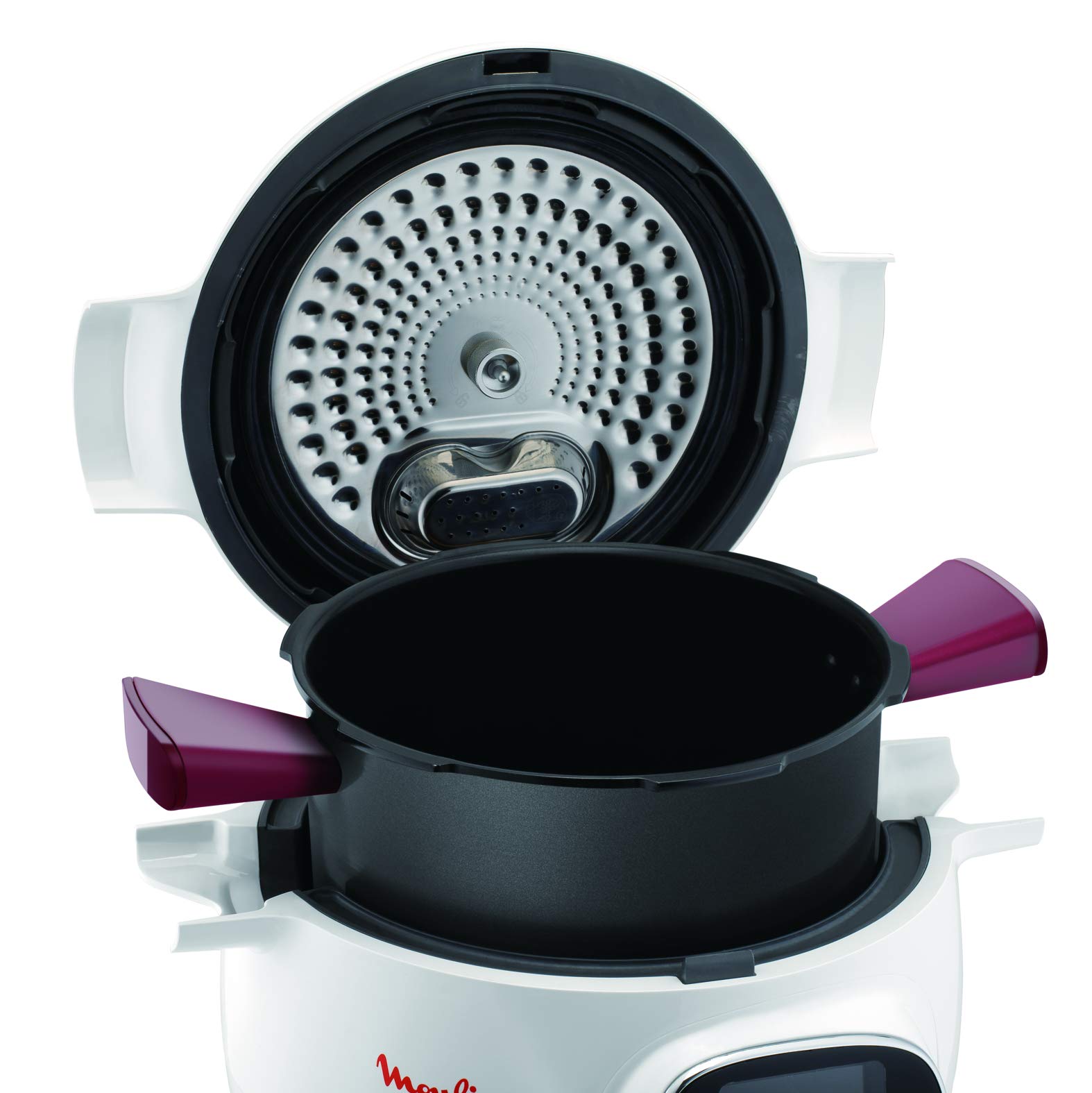 Moulinex Multicocina inteligente Cookeo 6L 1600W 100 recetas 6 modos de cocción YY4407FB