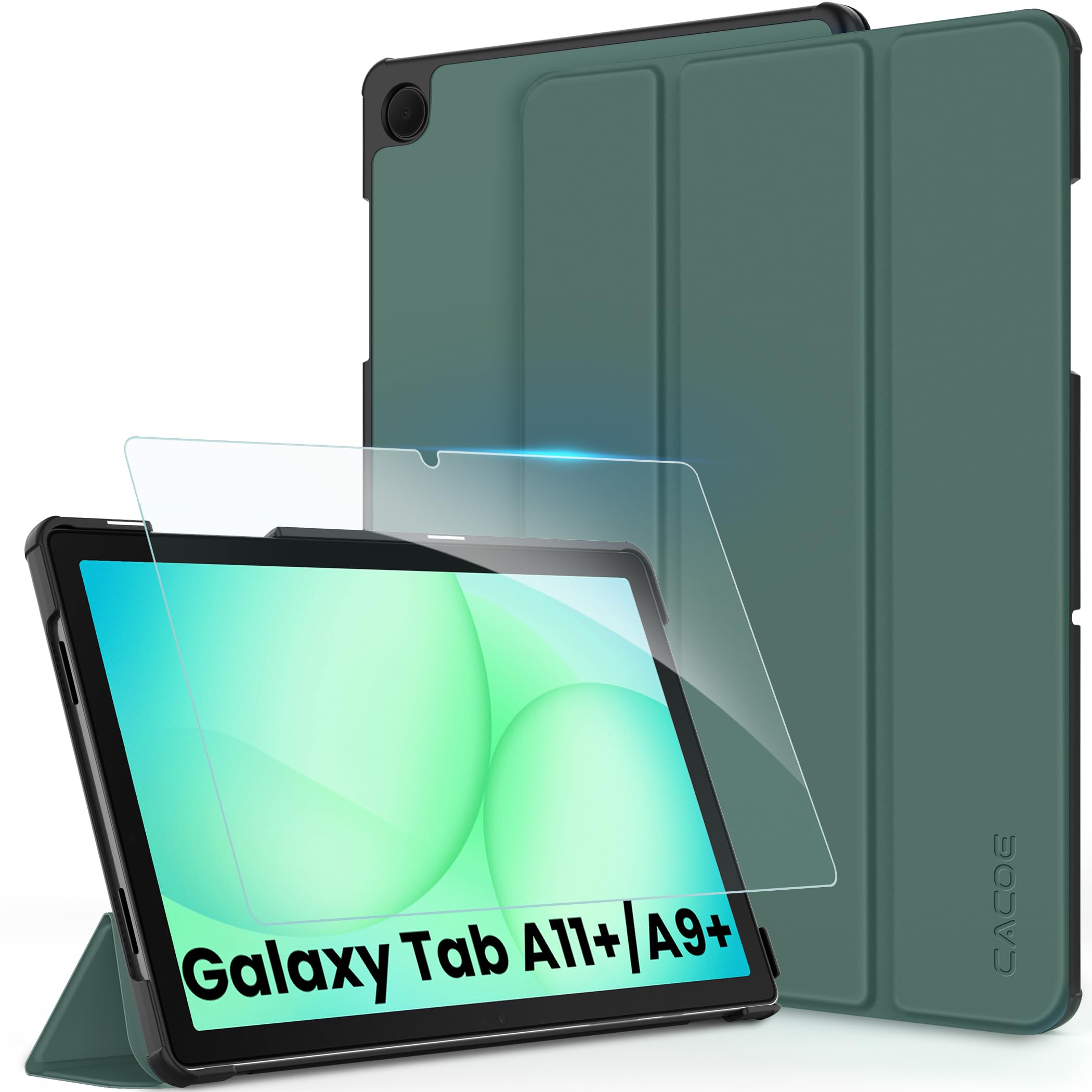 Amazon.co.jp: [Galaxy Tab A11+ / A9+ ケース ガラスフィルム セット