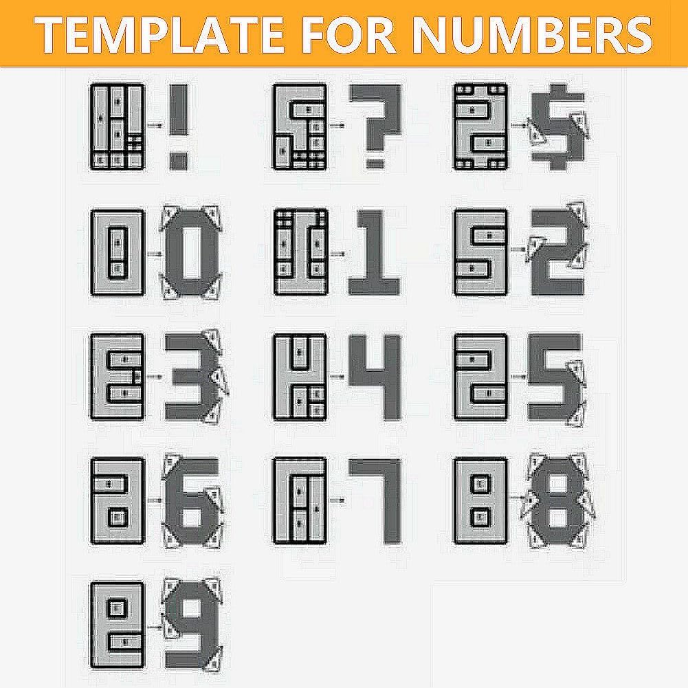 Backform Zahlen & Buchstaben - Verstellbare Aluminium Kuchenform Mit Zubehör