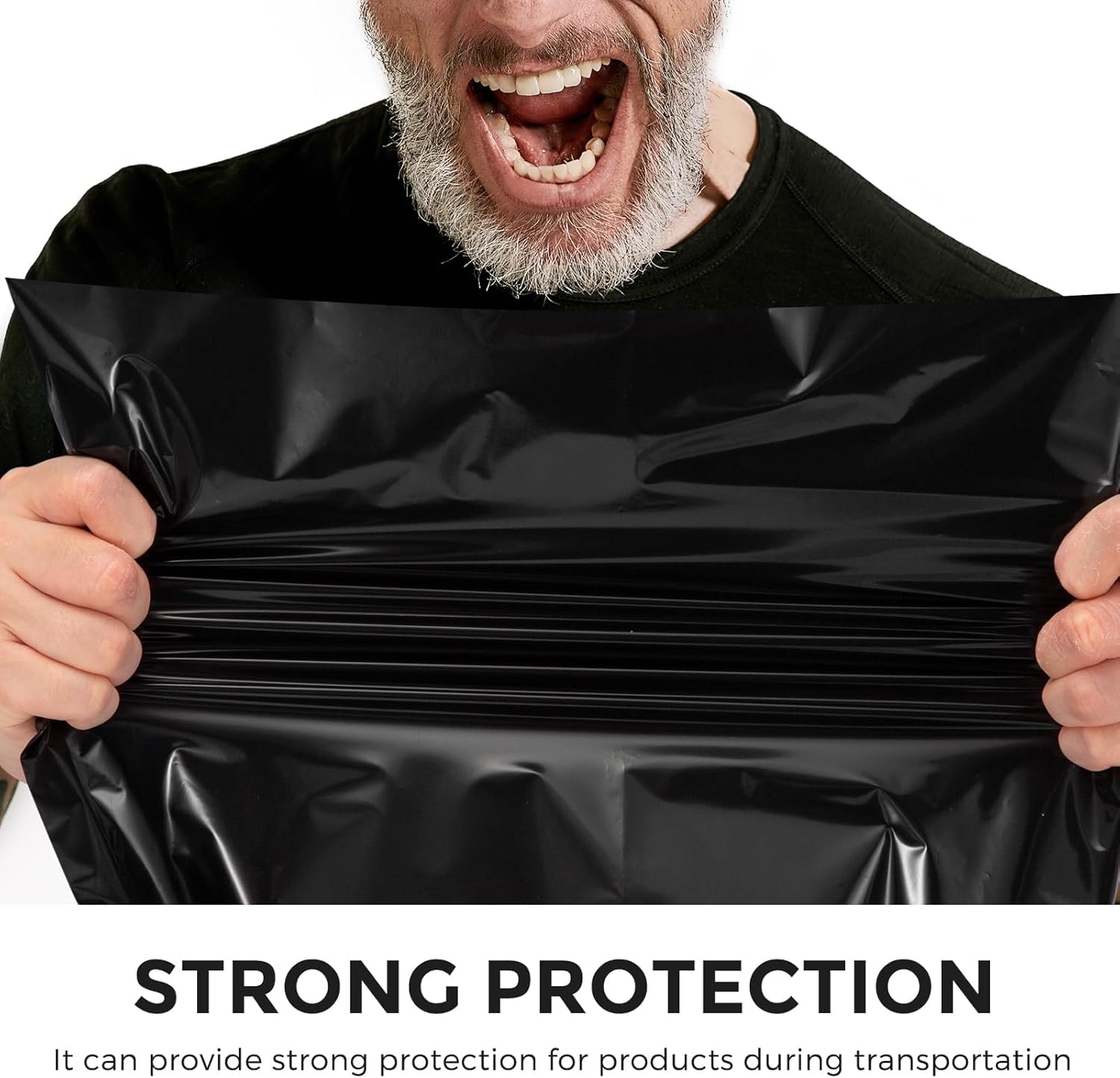 Metronic Sobres de polietileno de 10 x 13 pulgadas, 500 unidades, fuertes bolsas de envío adhesivas para ropa, bolsas de polietileno impermeables para envío, sobres de envío flexibles para pequeñas